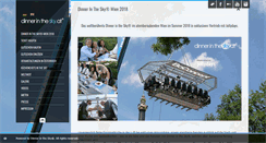 Desktop Screenshot of dinnerinthesky.at